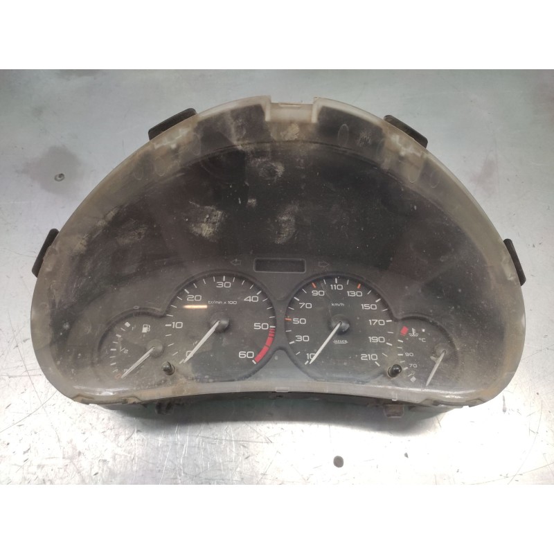 Recambio de cuadro instrumentos para peugeot partner (s1) 2.0 hdi cat referencia OEM IAM 9651740080 - Blanco 4
