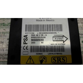 Recambio de centralita airbag para citroën c3 1.4 satisfaction referencia OEM IAM 9656889080  
