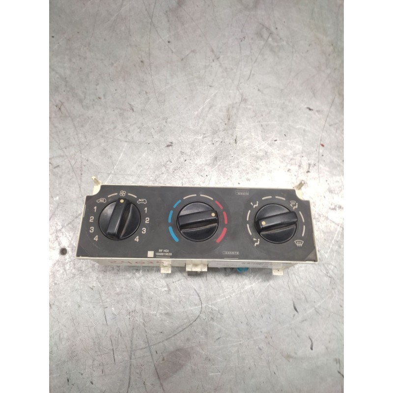 Recambio de mando calefaccion / aire acondicionado para peugeot partner (s1) 2.0 hdi cat referencia OEM IAM - Blanco 3