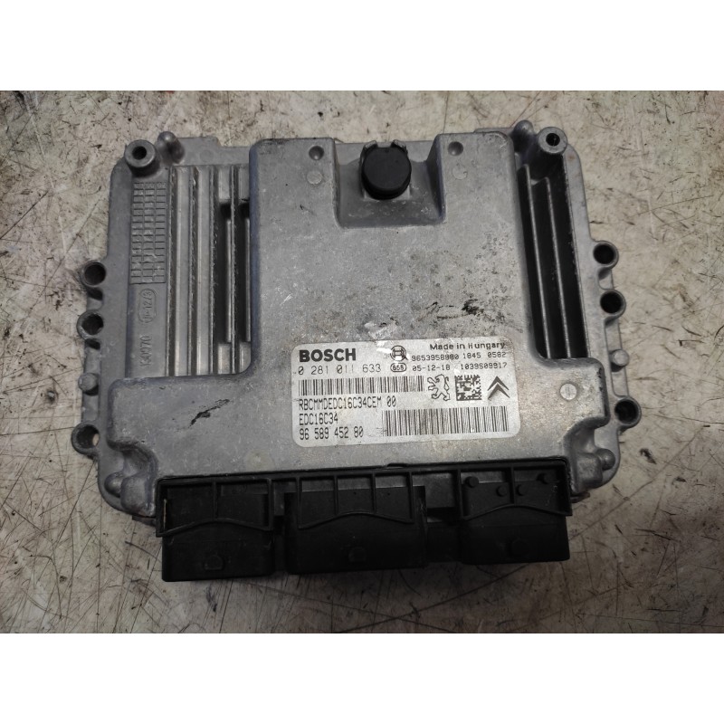 Recambio de centralita motor uce para peugeot 407 sr confort referencia OEM IAM 0281011633 9658945280 9653958980