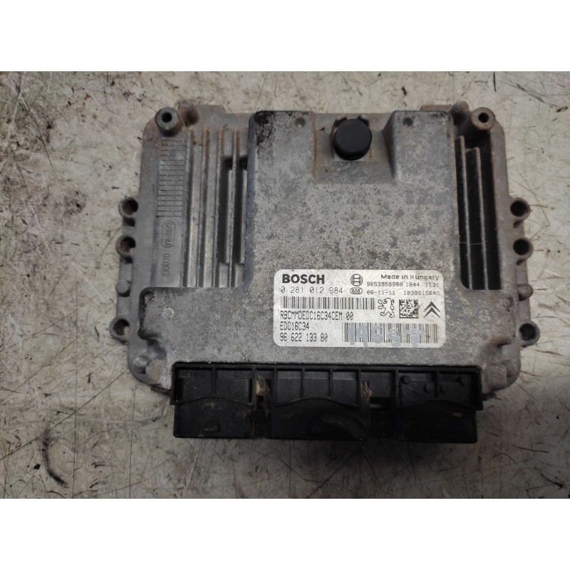 Recambio de centralita motor uce para peugeot 407 business line referencia OEM IAM 0281012984 9662213380 9653958980