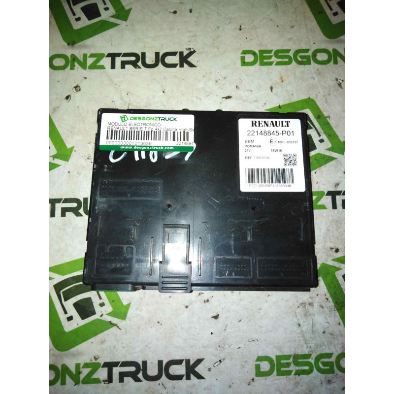 Recambio de modulo electronico para renault serie t fg 4x2 cabina high-sleeper referencia OEM IAM 7422148845 22148845 