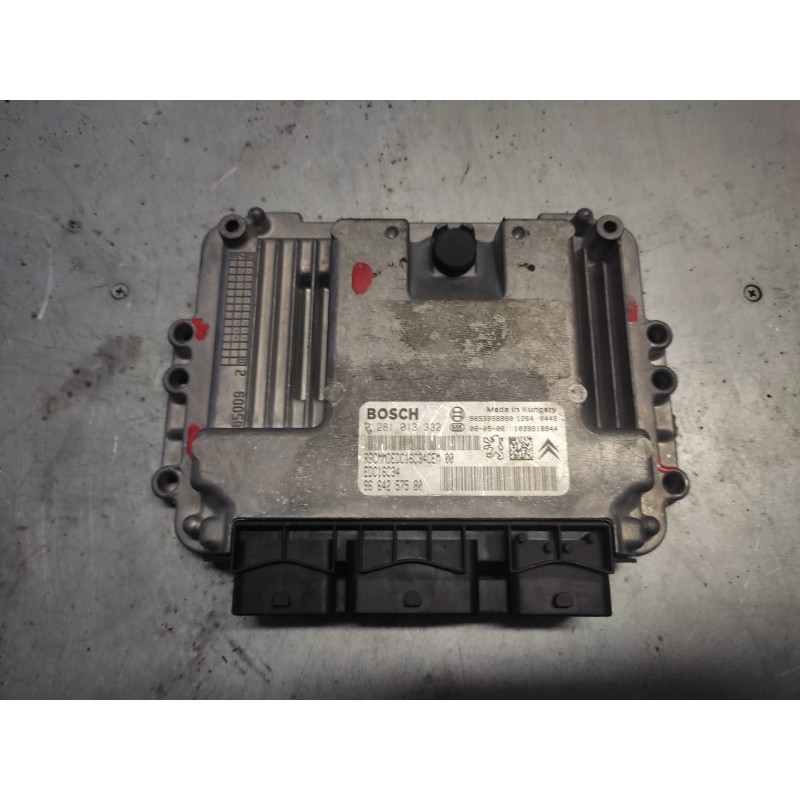 Recambio de centralita motor uce para peugeot 407 1.6 hdi referencia OEM IAM 9664257580 0281013332 9653958980