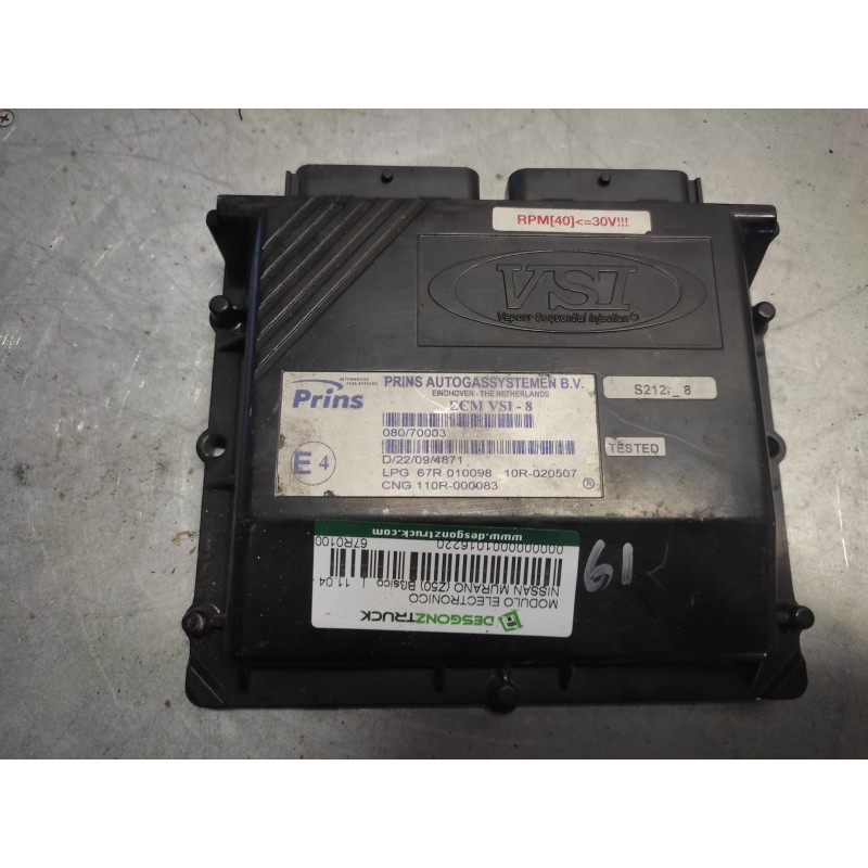 Recambio de modulo electronico para nissan murano (z50) básico referencia OEM IAM 67R010098 10R020507 110R000083