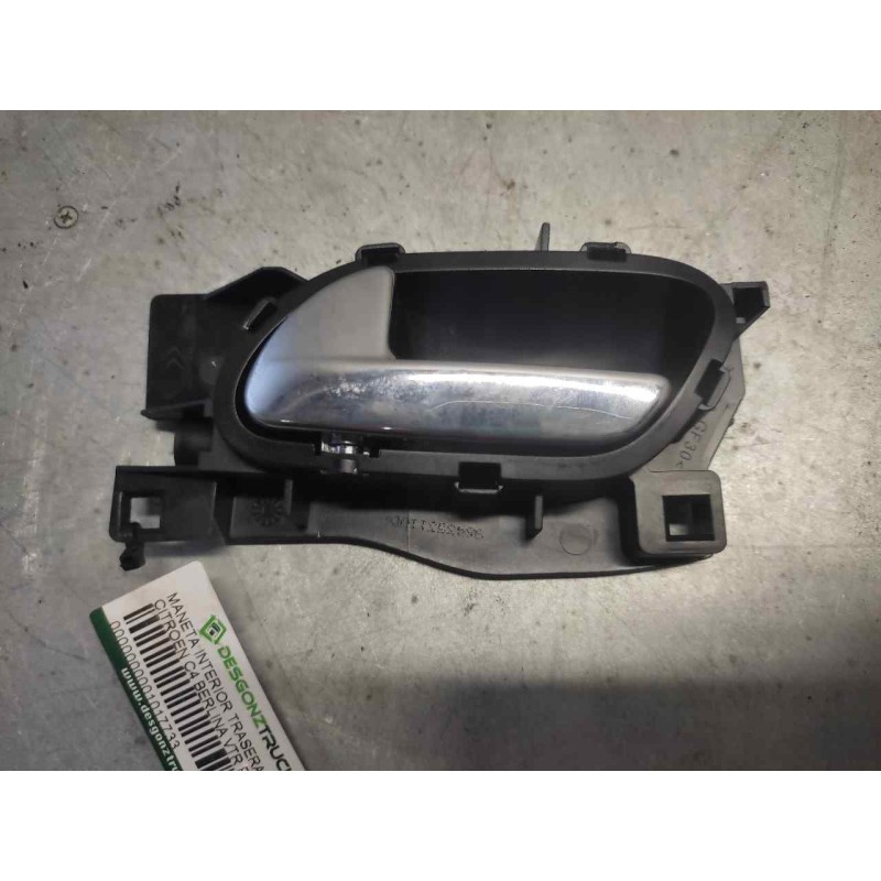 Recambio de maneta interior trasera izquierda para citroen c4 berlina vtr plus referencia OEM IAM 96435311VD  