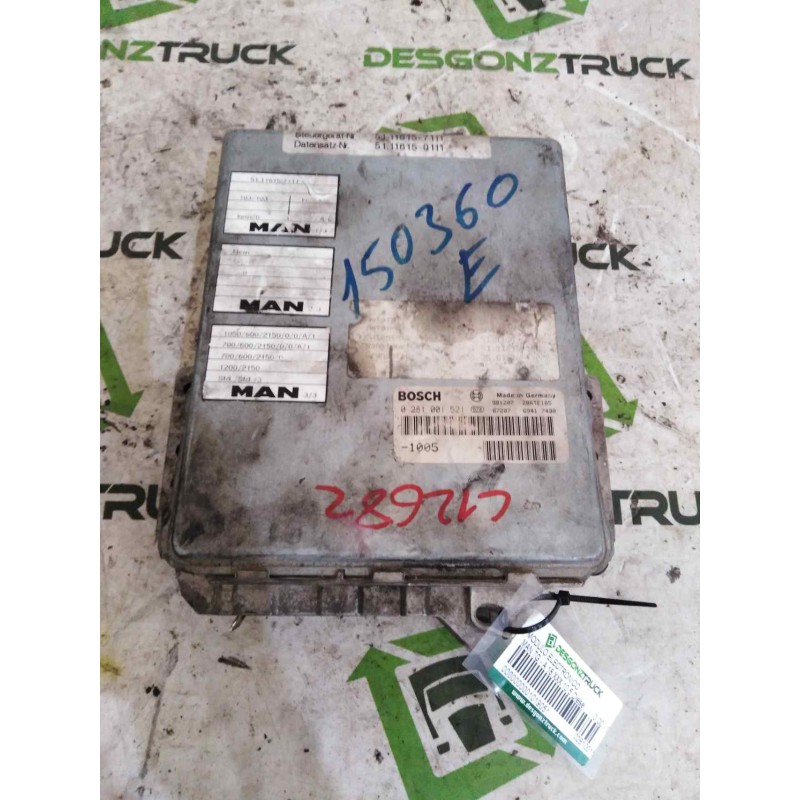 Recambio de modulo electronico para man tg - a 18.xxx 10.5 diesel referencia OEM IAM 0281001521  