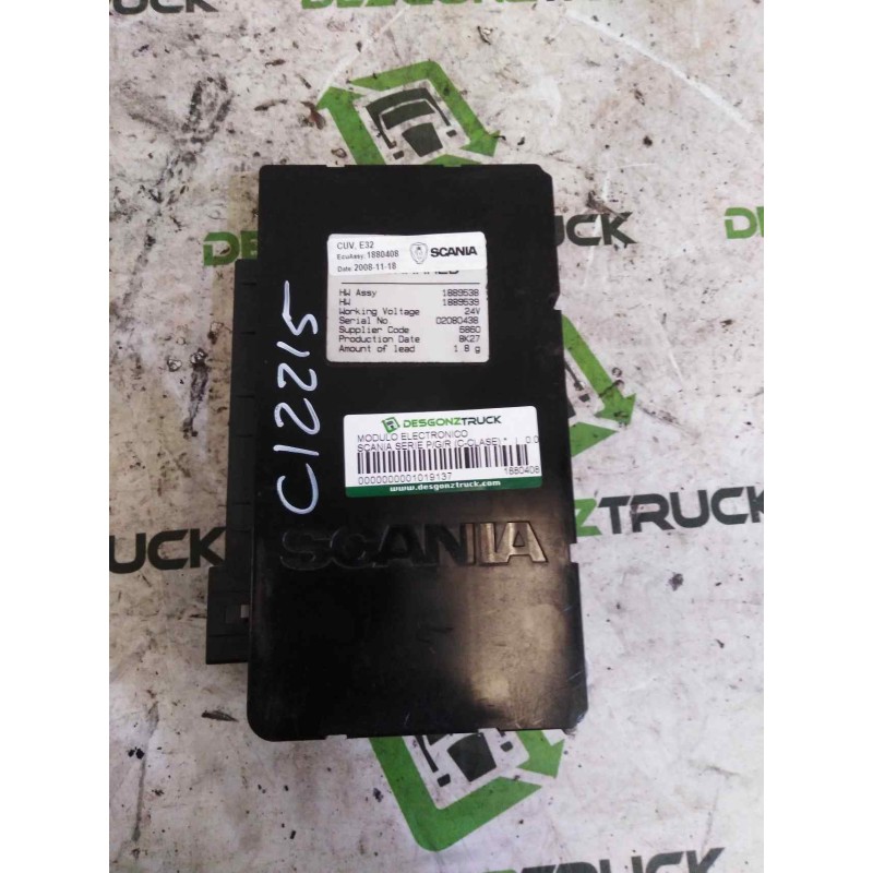 Recambio de modulo electronico para scania serie p/g/r (c-clase) referencia OEM IAM 1880408 1889538 1889539