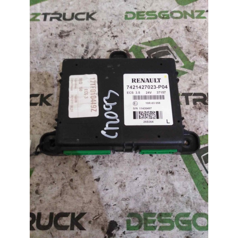 Recambio de modulo electronico para renault magnum ab 2005 cabina adel.tractor semirr. 4x2 4xx.18 gran espacio referencia OEM IA