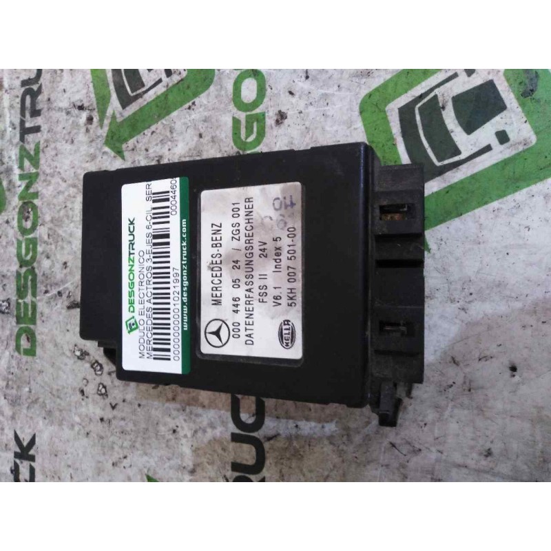 Recambio de modulo electronico para mercedes actros 3-ejes 6-cil. serie/bm 2540 (6x2/4) om 501 la l (largo) referencia OEM IAM 0