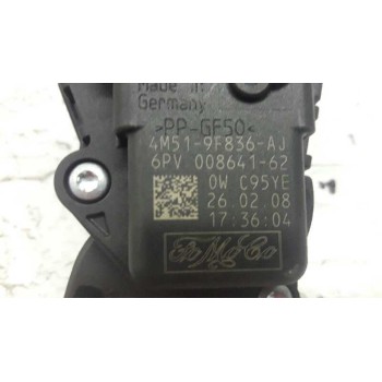 Recambio de potenciometro pedal para ford focus lim. (cb4) titanium referencia OEM IAM 4M519F836AJ  