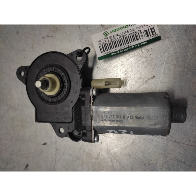 Recambio de motor elevalunas delantero izquierdo para ford fiesta (cbk) ambiente referencia OEM IAM 0130821938  