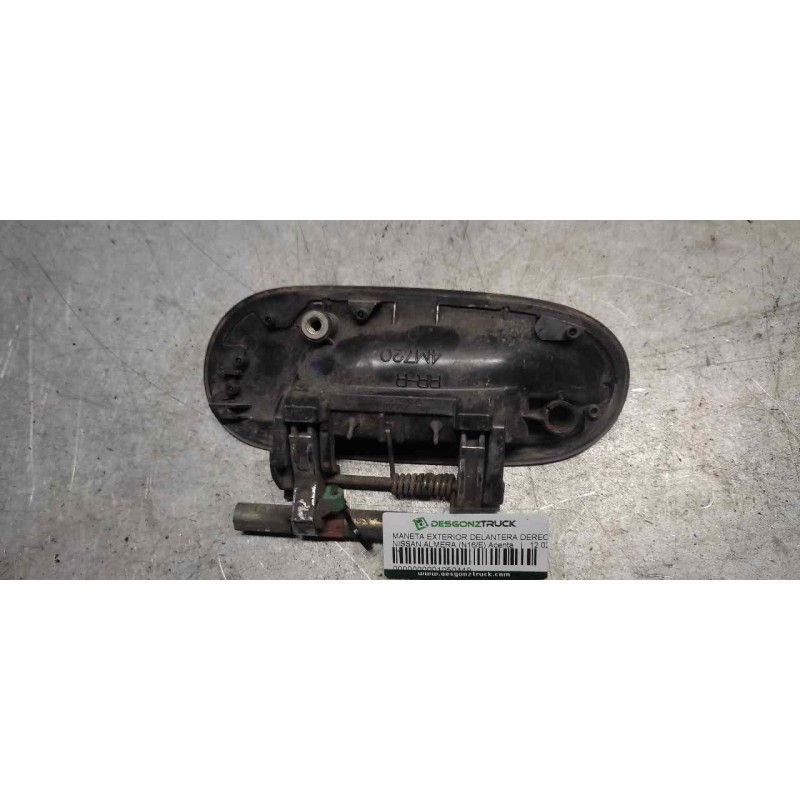 Recambio de maneta exterior delantera derecha para nissan almera (n16/e) acenta referencia OEM IAM  CROMADO 2