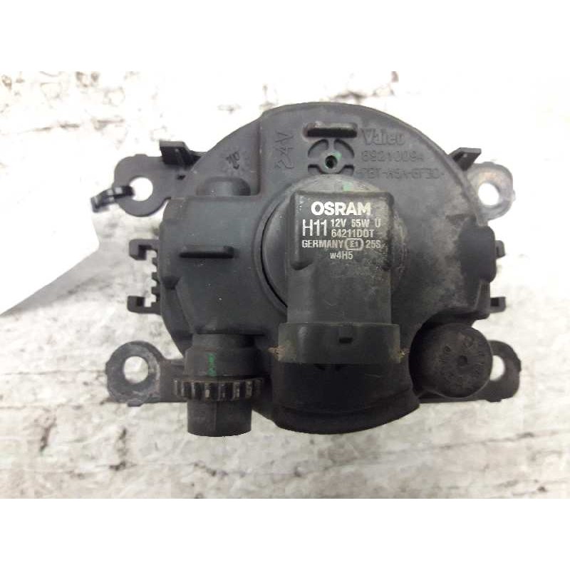 Recambio de faro antiniebla izquierdo para renault megane ii berlina 5p authentique referencia OEM IAM 89210094 2