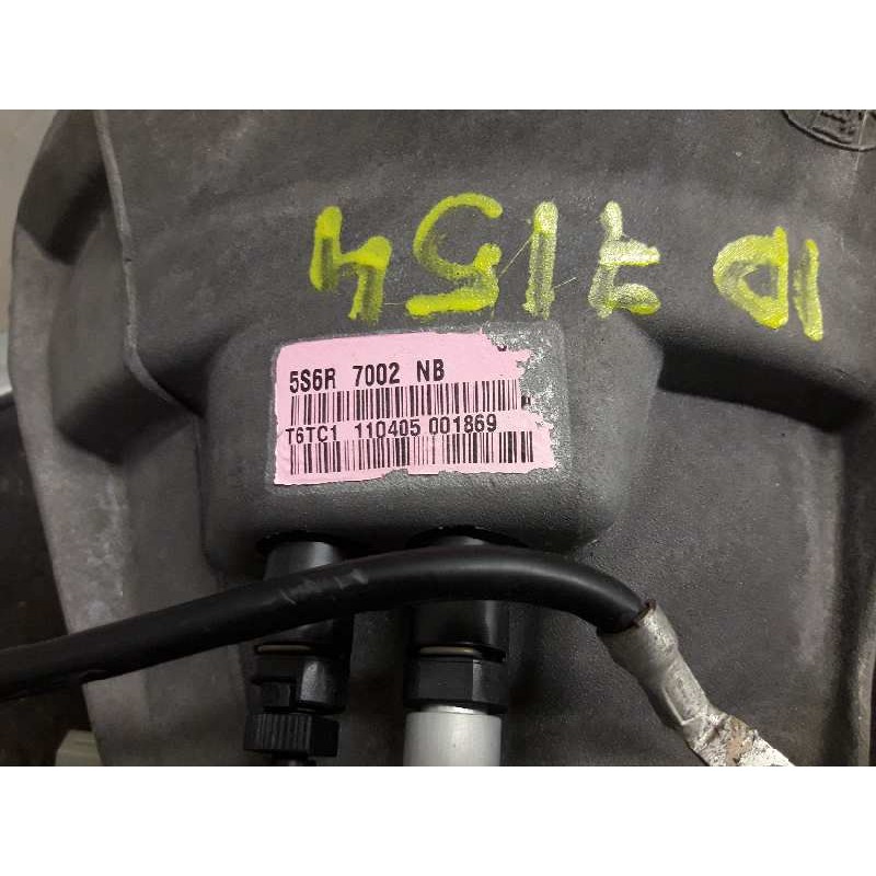 Recambio de caja cambios para ford fiesta (cbk) 1.6 tdci cat referencia OEM IAM 5S6R7002NB 7154 MANUAL 5