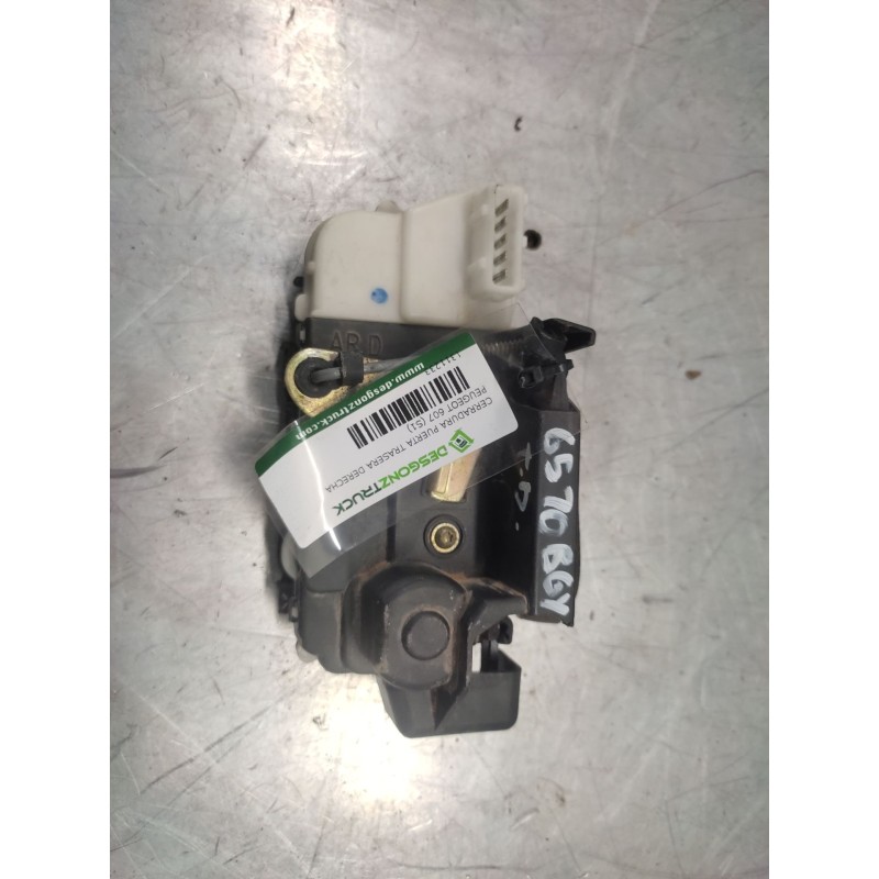 Recambio de cerradura puerta trasera derecha para peugeot 607 (s1) básico referencia OEM IAM  5 PINS - Verde 2
