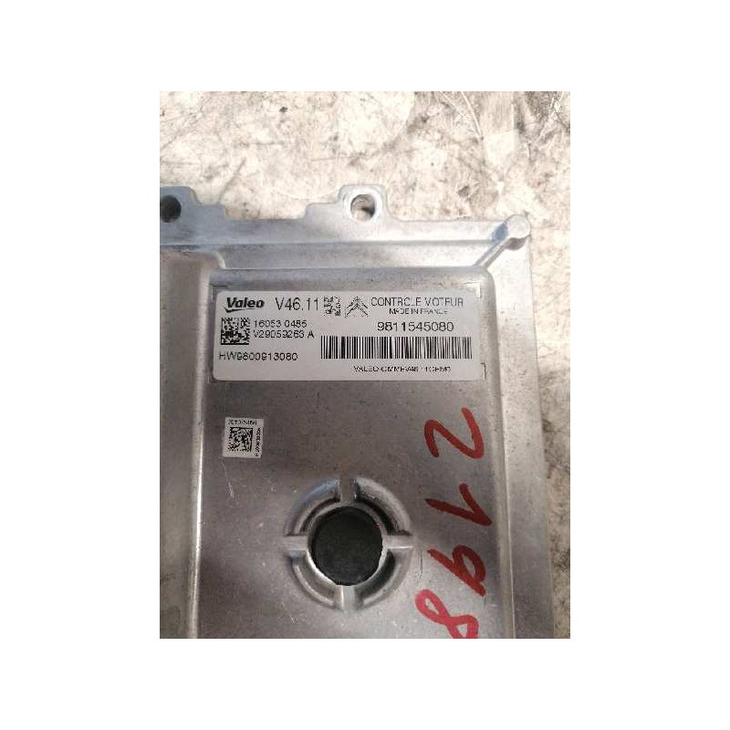 Recambio de centralita motor uce para peugeot 208 style referencia OEM IAM 9611545080 9800913080 4