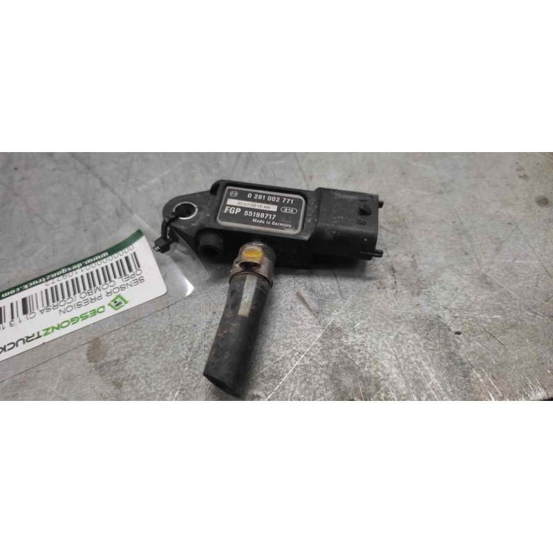 Recambio de sensor presion para opel combo (corsa c) 1.3 16v cdti referencia OEM IAM 0281002771 55198717 3 PINS