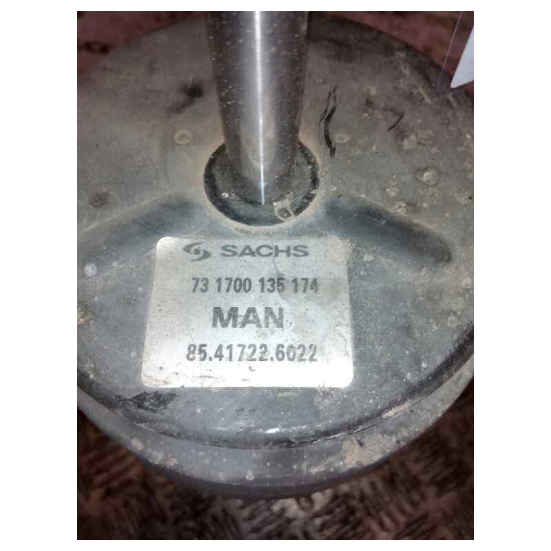 Recambio de amortiguador delantero izquierdo cabina para man tg - a 18 referencia OEM IAM 81417226022 - Rojo 2