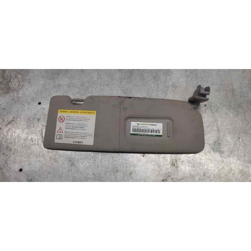 Recambio de parasol derecho para bmw serie 1 lim. (f20) 118d referencia OEM IAM   