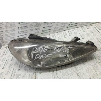 Recambio de faro derecho para peugeot 206 berlina xn referencia OEM IAM   