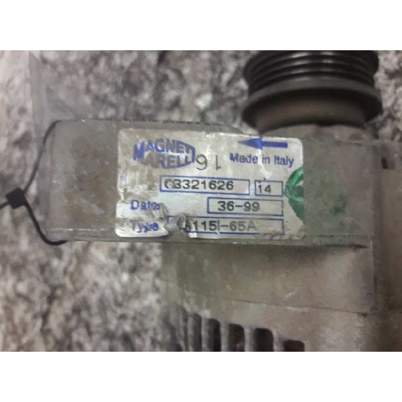 Recambio de alternador para fiat bravo (182) 16v 80 sx referencia OEM IAM 6332162614 A115I65A - Gris 2