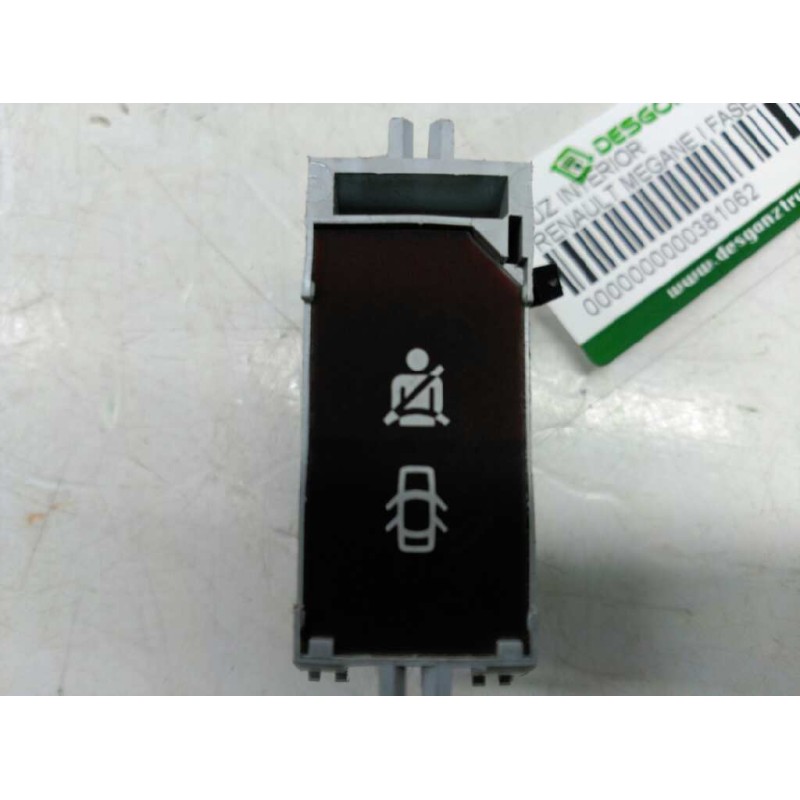 Recambio de luz interior para renault megane i fase 2 berlina (ba0) 1.9 d authentique referencia OEM IAM 7700839798 PILOTO CHIVA - Verde