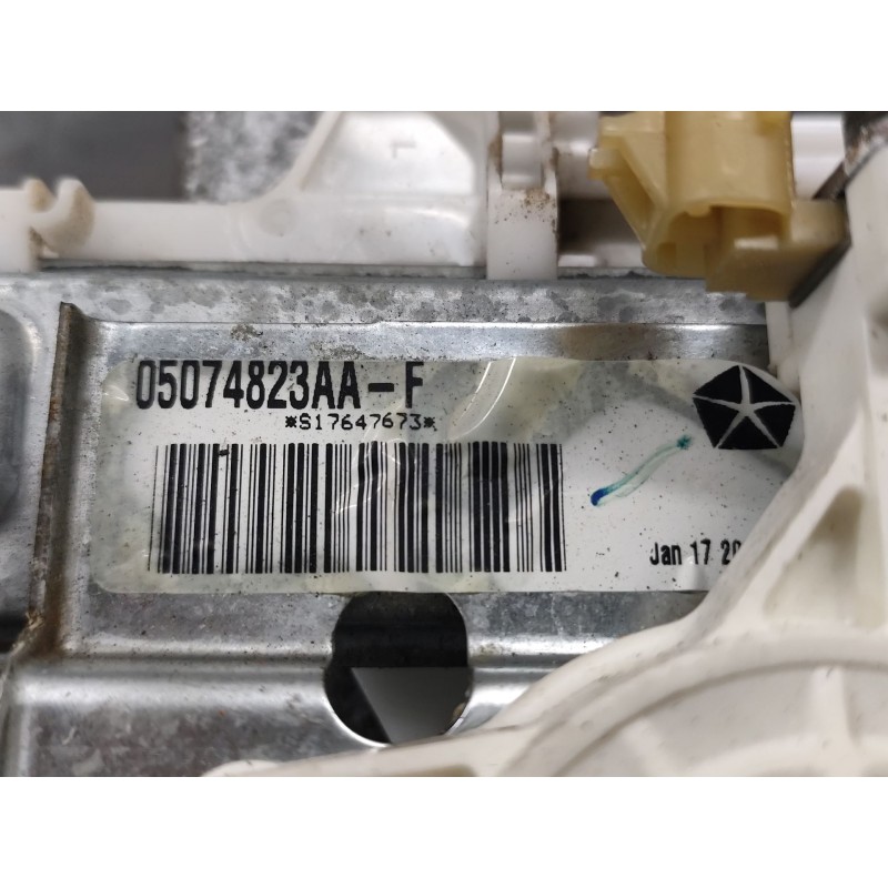 Recambio de elevalunas trasero izquierdo para jeep compass (mk49) 2.2 crd referencia OEM IAM 05074823AAF - Negro 3