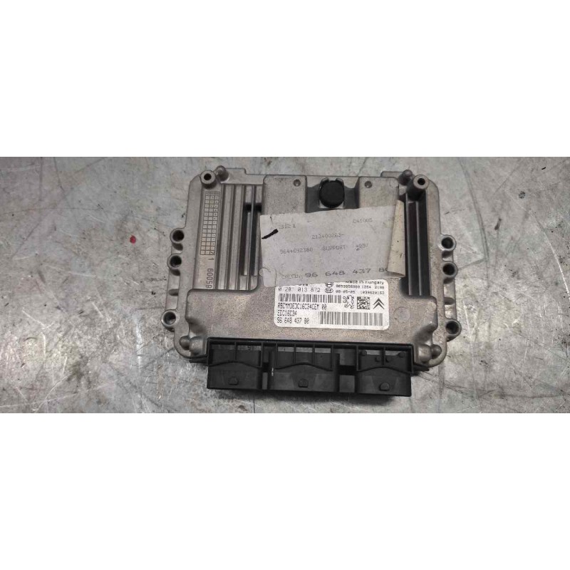 Recambio de centralita motor uce para citroen c4 berlina cool referencia OEM IAM 0281013872 9664843780 9653958980