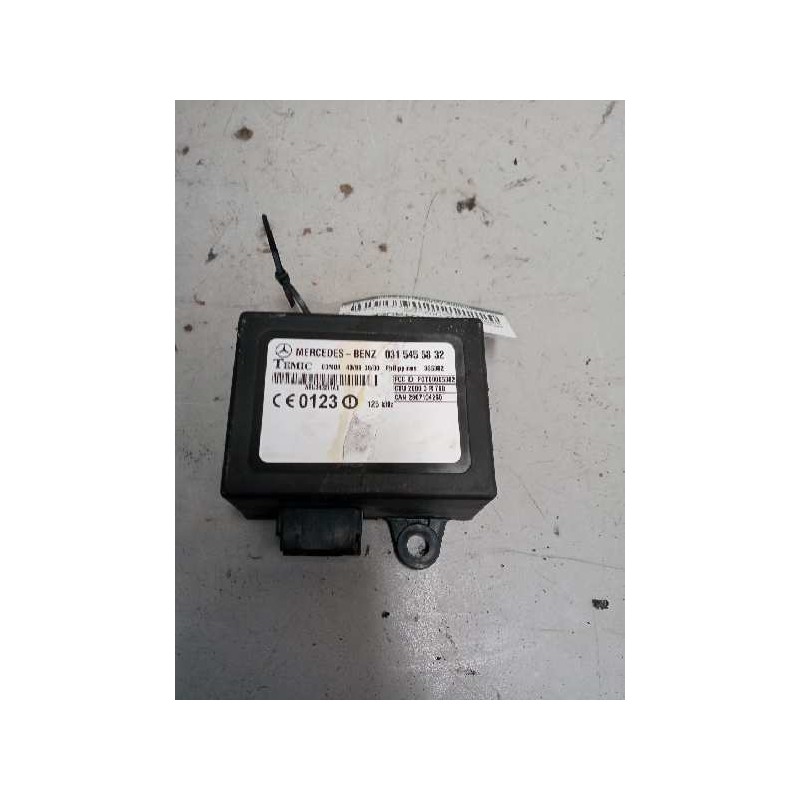 Recambio de modulo electronico para mercedes sprinter 02.00  caja cerrada 416 cdi (904.662) referencia OEM IAM 0315455832  CENTR