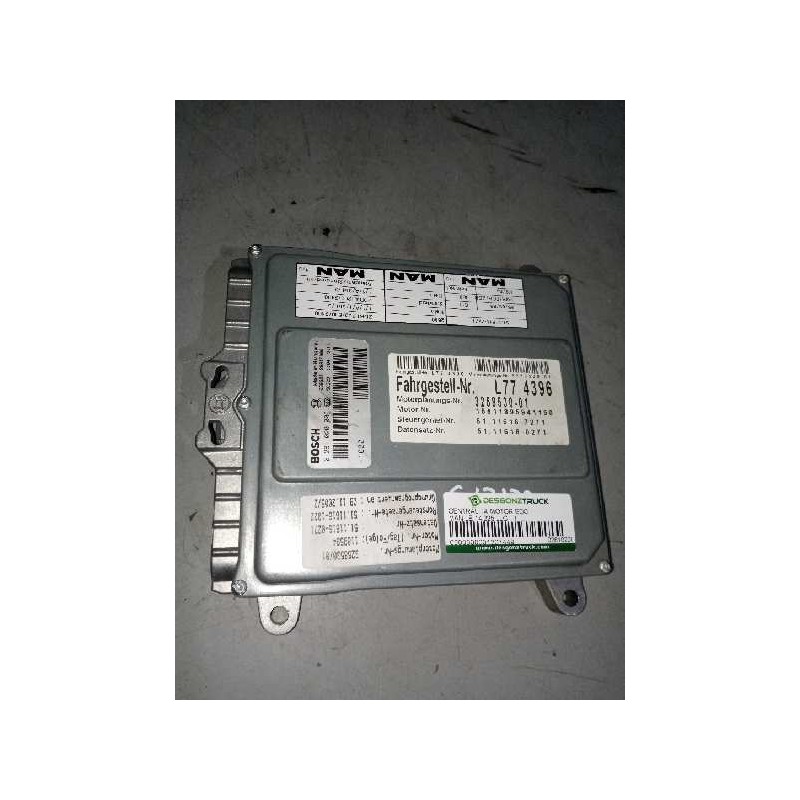 Recambio de centralita motor edc para man le 14.225 llc referencia OEM IAM 0281020009 51116167271 