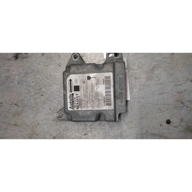 Recambio de centralita airbag para renault scenic rx4 (ja0) 1.9 dci referencia OEM IAM 7700437471C 550803800 