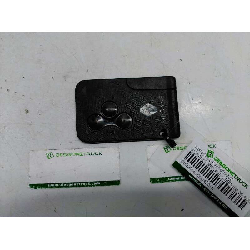 Recambio de tarjeta de arranque para renault megane ii berlina 5p authentique referencia OEM IAM   