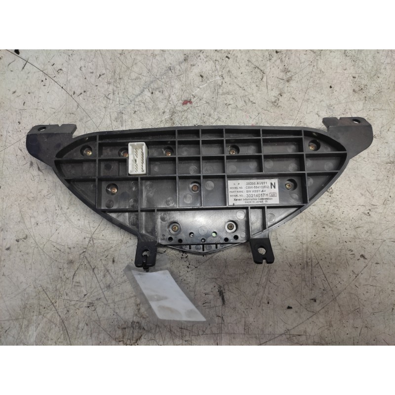 Recambio de mando calefaccion / aire acondicionado para nissan primera berlina (p12) acenta referencia OEM IAM 28395AV611 302140 - Negro 2