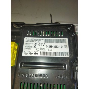 Recambio de cuadro instrumentos para renault magnum ab diesel referencia OEM IAM 7421843952  