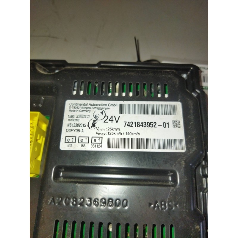 Recambio de cuadro instrumentos para renault magnum ab diesel referencia OEM IAM 7421843952 - Blanco 3