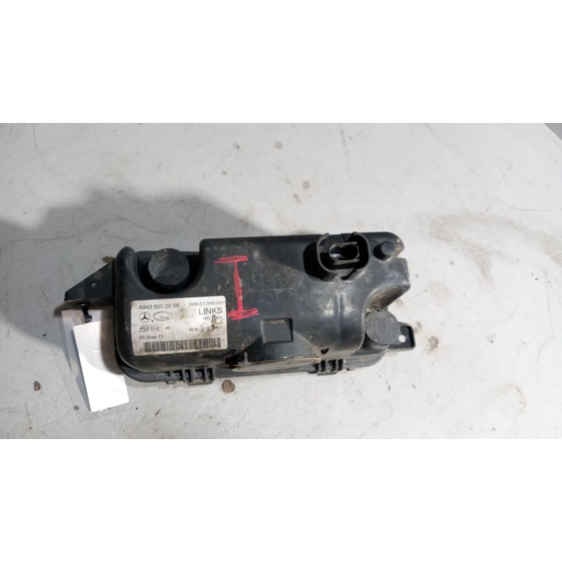 Recambio de faro antiniebla izquierdo para mercedes-benz actros 2/3 2 - ejes / 6 cil. 12.0 v6 diesel (om 501 la) referencia OEM 3