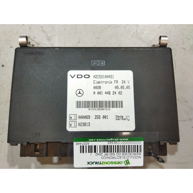 Recambio de modulo electronico para mercedes-benz oc 500 rf 2542 referencia OEM IAM A0014462402 A2C53100451 CENTRALITA FR