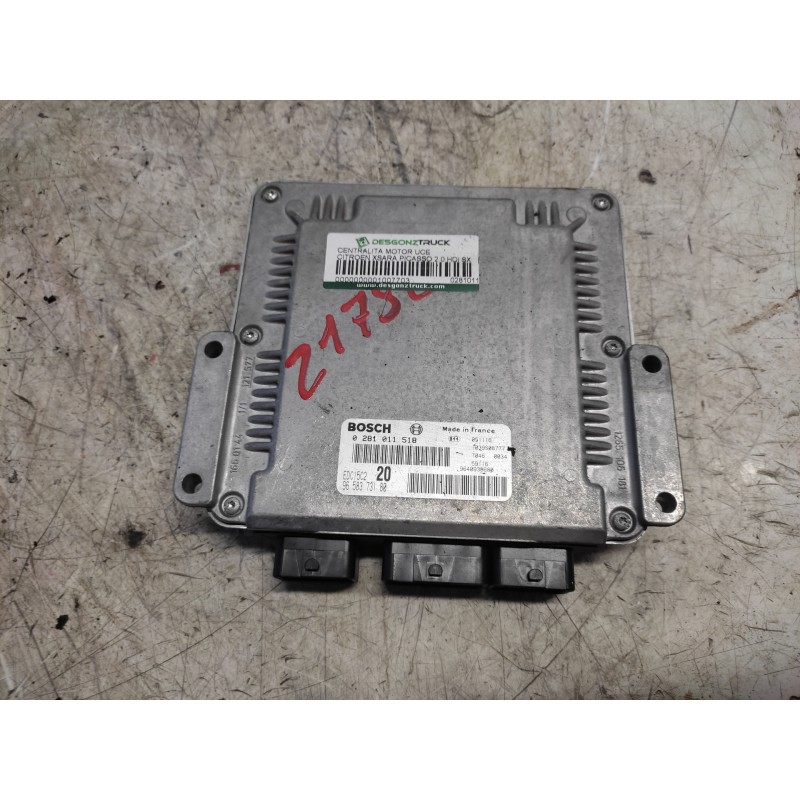 Recambio de centralita motor uce para citroën xsara picasso 2.0 hdi sx referencia OEM IAM 0281011518 9658373180 9640938680