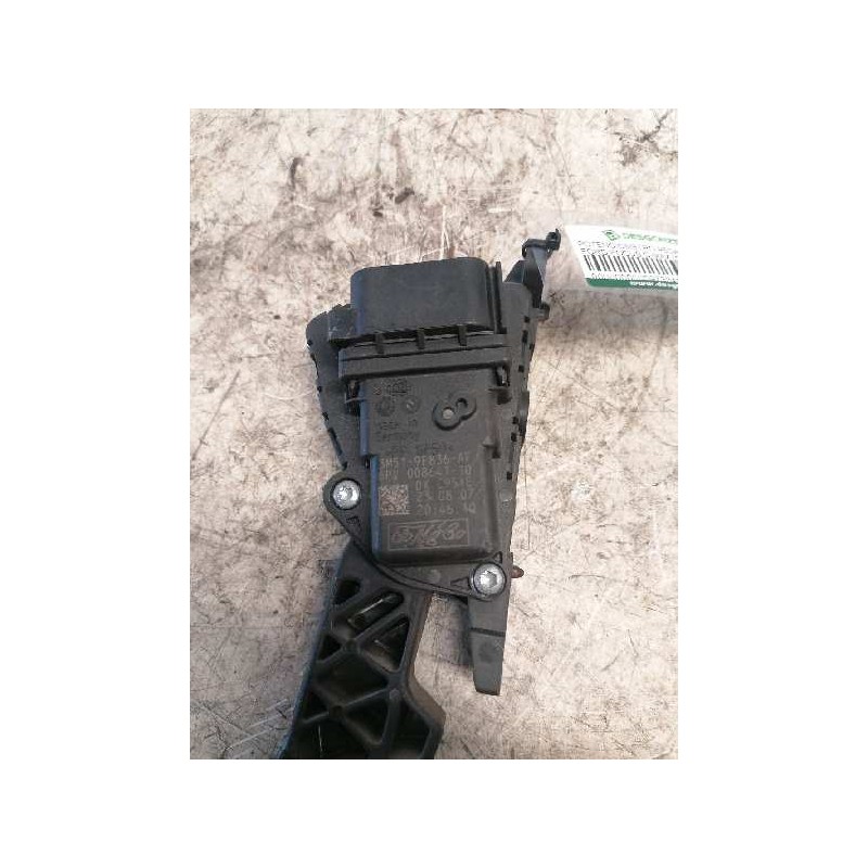 Recambio de potenciometro pedal para ford focus c-max (cap) ambiente (d) referencia OEM IAM 3M519F836AF 6PV00864110 6 PINS - Negro 3