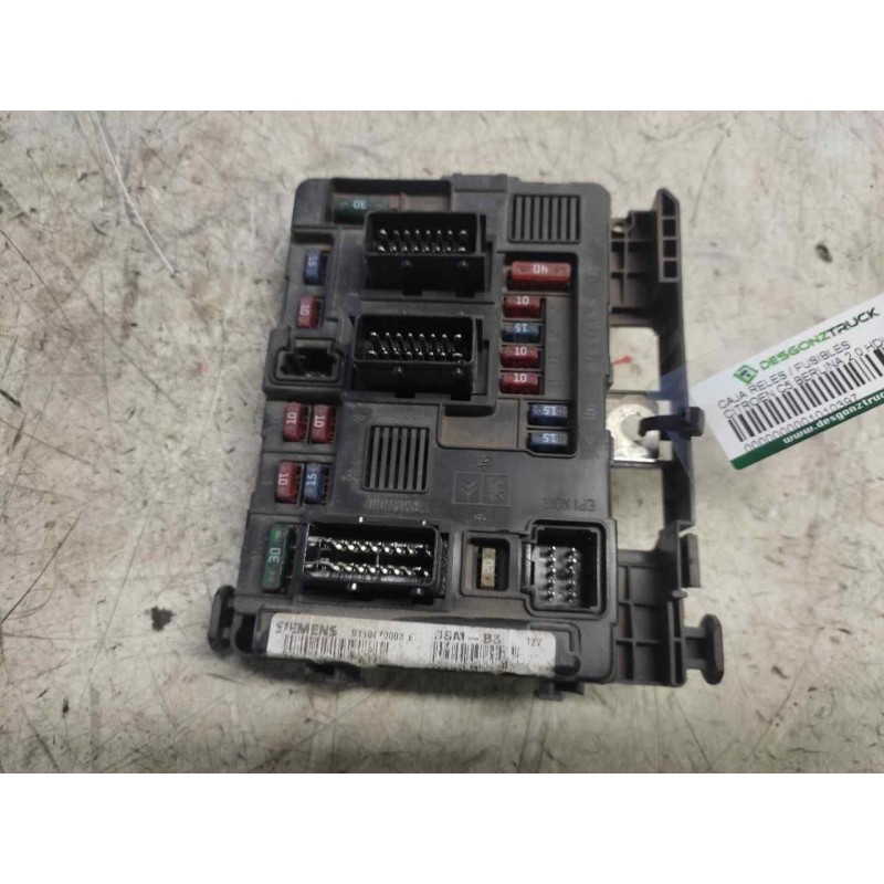 Recambio de caja reles / fusibles para citroën c5 berlina 2.0 hdi sx referencia OEM IAM 9643498880 BSM 