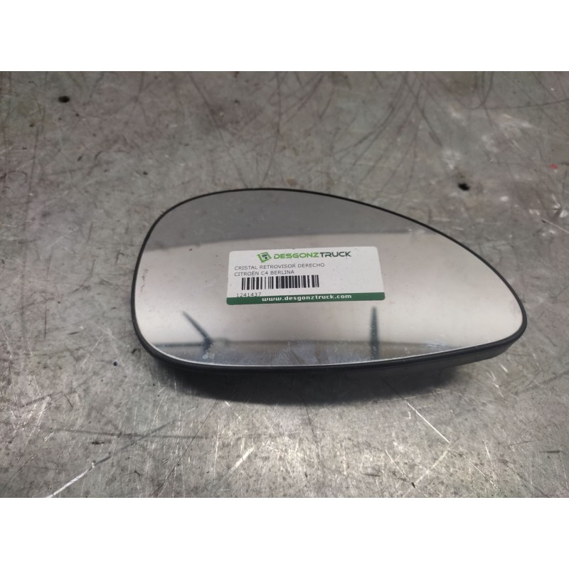 Recambio de cristal retrovisor derecho para citroën c4 berlina collection referencia OEM IAM   