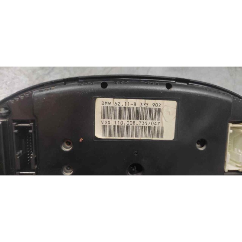 Recambio de cuadro instrumentos para bmw serie 5 berlina (e39) 525tds referencia OEM IAM 62118375902 110008735047 3