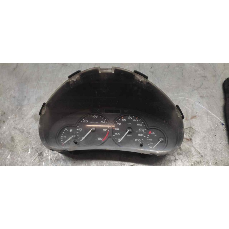 Recambio de cuadro instrumentos para peugeot 206 berlina 1.9 diesel referencia OEM IAM 9648836380  