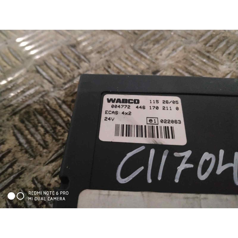 Recambio de modulo electronico para iveco stralis (as) fsa t / p 4x2 gran espacio referencia OEM IAM 4461702110 CENTRALITA ECAS - Amarillo 2
