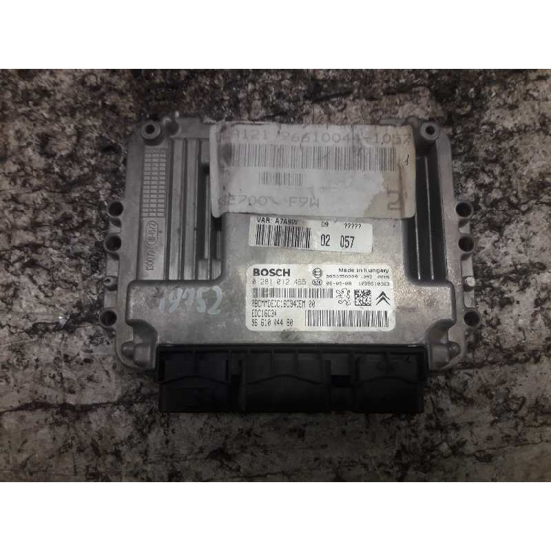 Recambio de centralita motor uce para peugeot 207 xs pack referencia OEM IAM 0281012465 9653958980 9661004480