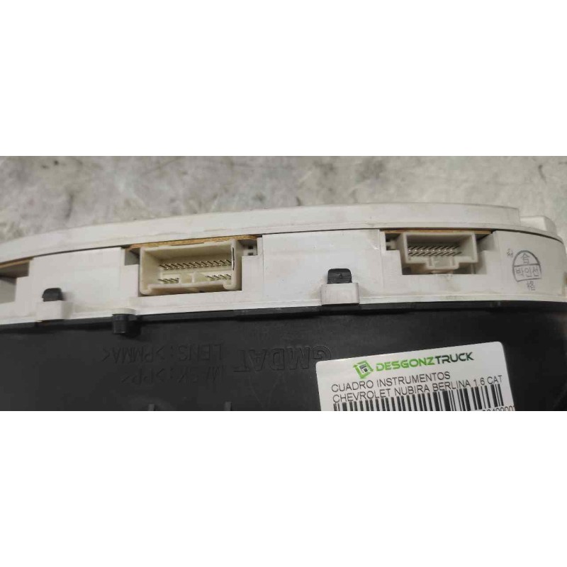 Recambio de cuadro instrumentos para chevrolet nubira berlina 1.6 cat referencia OEM IAM 96499003HM 200442200D 2