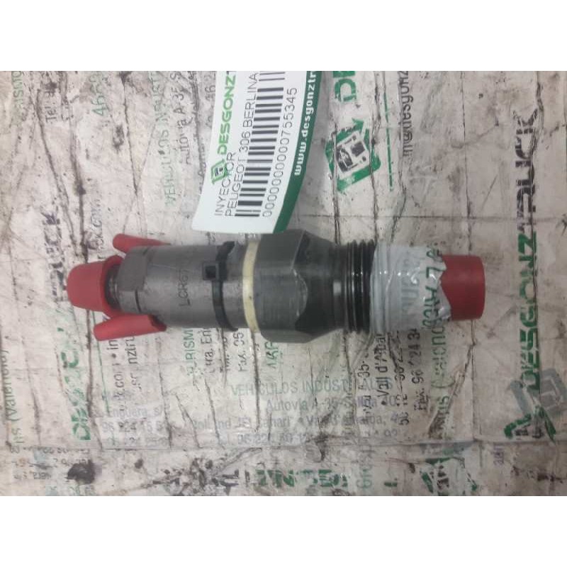 Recambio de inyector para peugeot 306 berlina 3/5 puertas (s1) d turbo referencia OEM IAM LCR6734303G 23JPF LUCAS