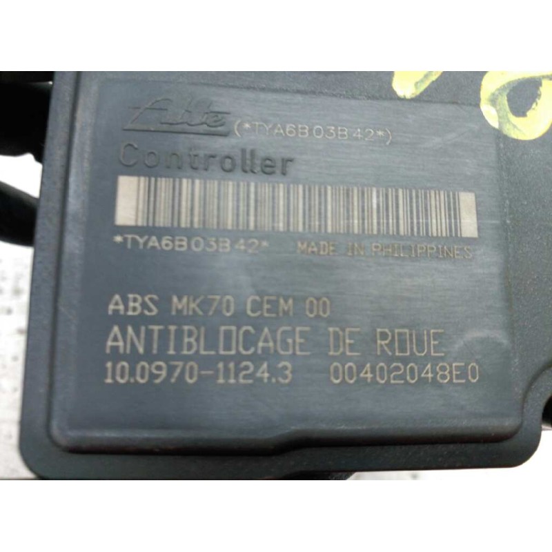 Recambio de abs para citroën c2 furio referencia OEM IAM 9658260080 10020700644 - Azul 5