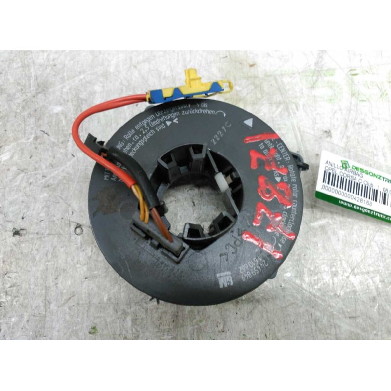 Recambio de anillo airbag para opel corsa c club referencia OEM IAM 09196058 09196058 