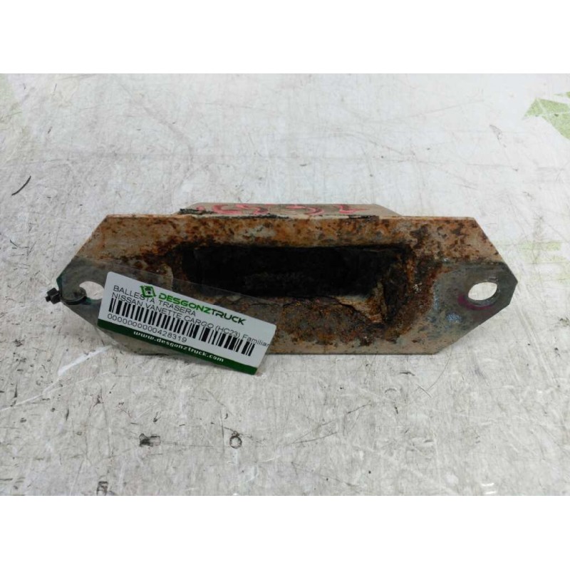 Recambio de ballesta trasera para nissan vanette cargo (hc23) familiar (5 asientos) referencia OEM IAM  TACO BALLESTA 